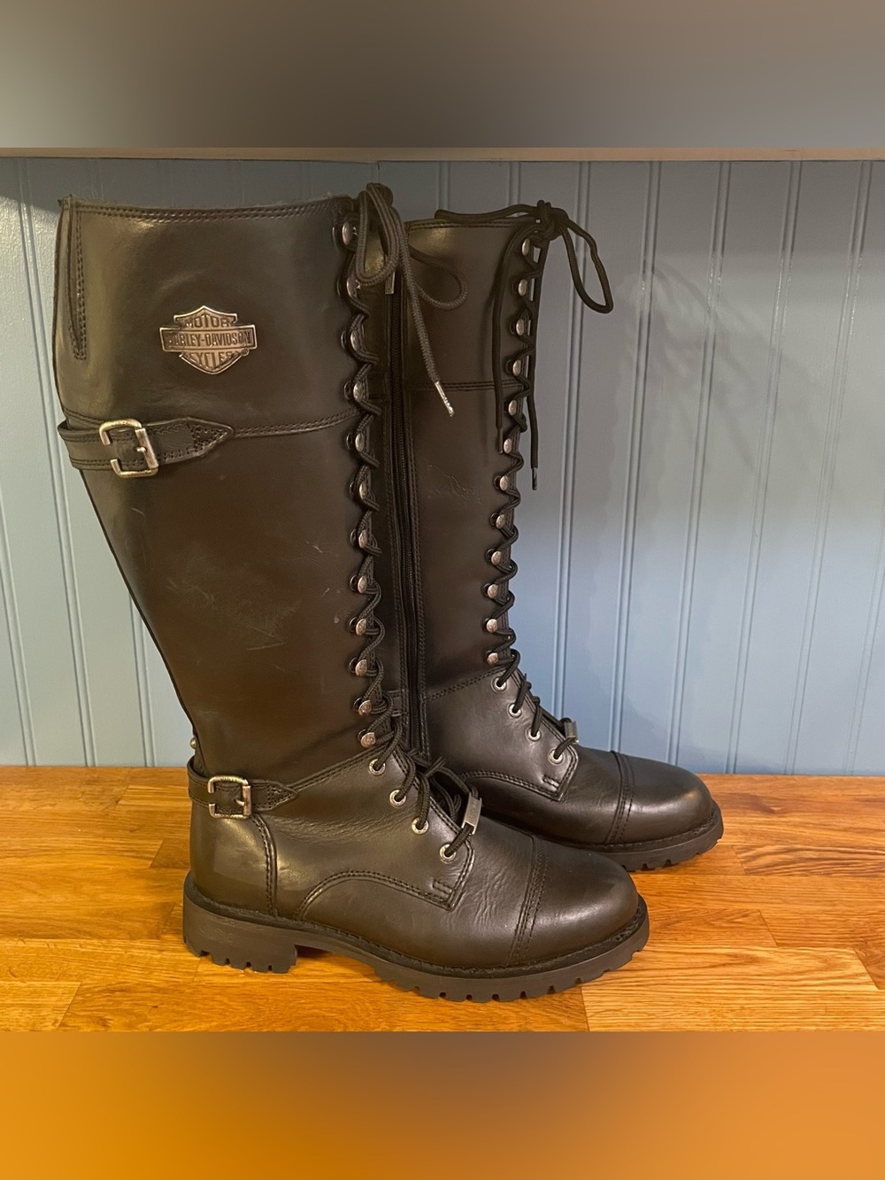 Harley-Davidson Women's Beechwood 15" Motorcycle Boots (10) *Discontinued*